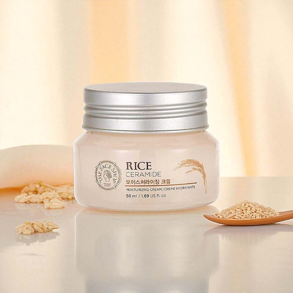 The Face Shop Rice Ceramide Moisturizing Cream